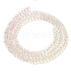 Transparent Painted Glass Beads Strands LS-DGLA-A034-T1mm-A25-5
