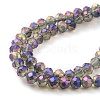 Electroplate Glass Beads Strands EGLA-A034-J4mm-G01-3