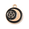 Alloy Enamel Pendants ENAM-A008-45C-KCG-1