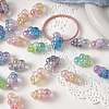 Transparent Acrylic European Beads OACR-I015-54-1