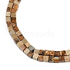 Natural Picture Jasper Beads Strands G-B129-A06-01-4