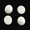 Pearlized Plated Opaque Glass Cabochons X-PORC-S804-13x18-M-2