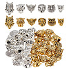 48Pcs 12 Styles Tibetan Style Alloy Beads FIND-DR0001-22-1