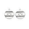304 Stainless Steel Pendant Enamel Settings LS-STAS-N097-198P-1
