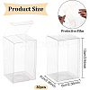 Transparent Plastic PVC Box Gift Packaging CON-WH0060-02C-2