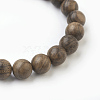 Natural Dyed Sandalwood Beads Stretch Bracelets BJEW-JB03843-01-2