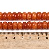 Dyed Natural White Jade Beads Strands G-G107-A26-01-4