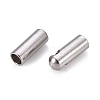 Tarnish Resistant 201 Stainless Steel Cord Ends STAS-F250-10P-F-2