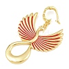 Brass Enamel Pendantss KK-CBAAB9C-05G-05-2