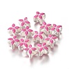 Alloy Enamel European Beads MPDL-R006-01-1