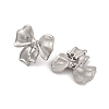 Non-Tarnish 304 Stainless Steel Stud Earrings for Women EJEW-Z057-03P-2