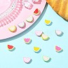 14Pcs 7 Colors Zinc Alloy Enamel Beads FIND-CJ0003-31-5