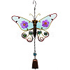 Iron & Glass Butterfly Pendant Decorations PW-WG63A30-01-1