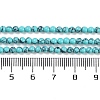 Synthetic Turquoise Beads Strands G-U004-02B-5