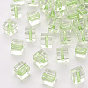 Transparent Acrylic Beads TACR-S154-12A-83-1