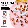 Opaque Acrylic European Beads OACR-TAC0019-006R-4
