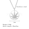 Non-Tarnish Stainless Steel Pendant Necklace for Women BJ4908-2-2