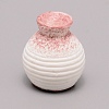 Resin Vase Miniature Flowerpot Ornaments AJEW-WH0251-96C-1