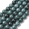Natural Blue Jade Beads Strands G-H341-10mm-02-2