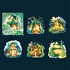 10Pcs 5 Styles Forest Theme PET Waterproof Stickers Sets DIY-B071-02B-2