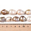 Natural Baroque Pearl Keshi Pearl Beads Strands PEAR-S019-02B-01-5