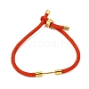 Braided Nylon Cord Bracelet Making MAK-A017-D03-40G-1