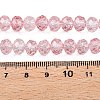 Transparent Glass Beads Strands X-GLAA-T023-6mm-A08-4