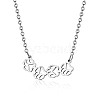 Non-Tarnish Stainless Steel Pendant Necklace TR0656-2-1