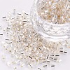 8/0 Glass Bugle Beads SEED-S032-07A-21-1