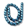 Electroplated Non-Magnetic Synthetic Hematite Beads Strands G-P518-05F-2