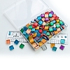 Square Glass Cabochons PW-WG38939-02-1