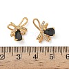 Brass Micro Pave Cubic Zirconia Pendants KK-Z136-58G-02-3