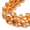 Natural Citrine Beads Strands G-M443-B01-01-4