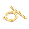 Brass Toggle Clasps KK-A223-06G-3