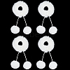Fur Plush Elastic Hair Accessories OHAR-PH0001-35B-6
