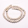 Natural Howlite Beads Strands G-E380-08-6mm-2