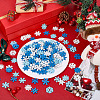 250Pcs Christmas Theme Wood Party Decoration WOOD-ME0001-11-5