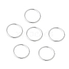 Brass Round Rings KK-M165-10mm-02S-RS-1