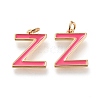 Brass Enamel Pendants KK-R139-01Z-1