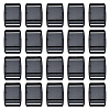 20Pcs Plastic Quick Contoured Side Release Buckle KY-NB0001-45-1