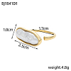304 Stainless Steel Cuff Rings RJEW-OY001-07G-2