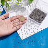 1000Pcs 304 Stainless Steel Split Rings STAS-UN0064-15-4