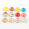 Half Round/Dome Glass Flatback Cabochons for DIY Projects X-GGLA-Q037-12mm-16-1