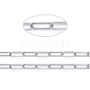 Tarnish Resistant 304 Stainless Steel Paperclip Chains CHS-F011-01A--P-1