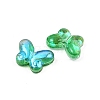 AB Color Plated Transparent Glass Beads GLAA-Z020-01H-2