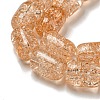 Transparent Crackle Glass Beads Strands X-GLAA-NH0001-04B-3