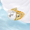 Brass Finger Rings for Women RJEW-Q009-01G-5