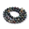 Natural Indian Agate Beads Strands G-S259-31-10mm-2
