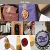 DIY Wood Wax Seal Stamp AJEW-WH0131-261-6