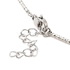 Non-Tarnish 304 Stainless Steel Necklaces STAS-D084-31P-3